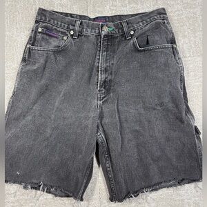 Tommy Hilfiger Vintage Y2K Baggy 90s Cut Off Cargo Shorts Mens Size 32
